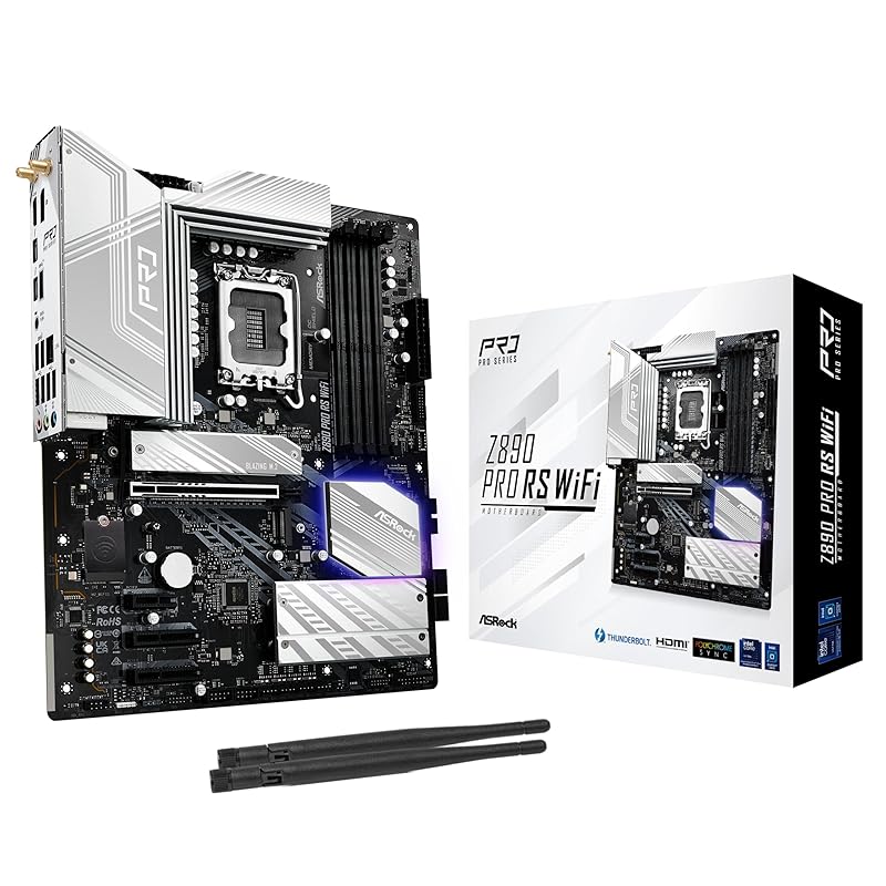 

ASRock motherboard Z890 Pro RS WiFi Intel CPU Core Ultra (LGA1851) correspondence chipset DDR5 ATX [Domestic authorized distributor product]