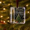 Transparent Acrylic Holiday Pendant Christmas Cash Gift Ornament, Clear Money Holder, Xmas Holder Ornament Tree Hanging Decoration, Funny Ways To for
