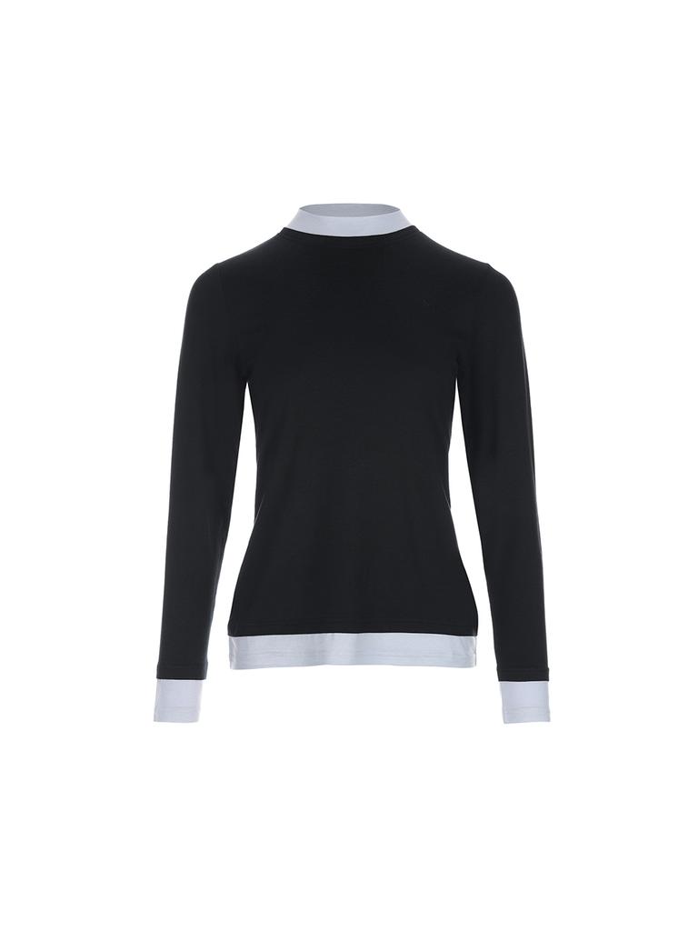 Beomyudageulaeseu Modal Layered T-Shirt_Black