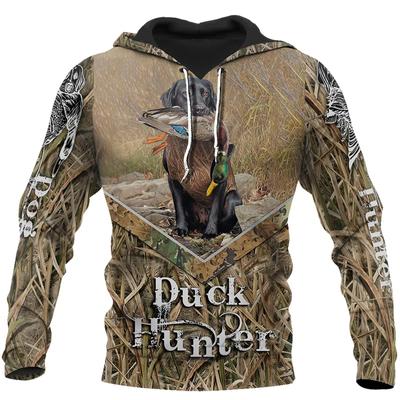 Jacht Mode Plattelandsman /Meisje Jager Eendenjacht Dier Camouflage Tattoo Pullover Trainingspak Sweatshirts Mannen/Vrouwen 3Dpri