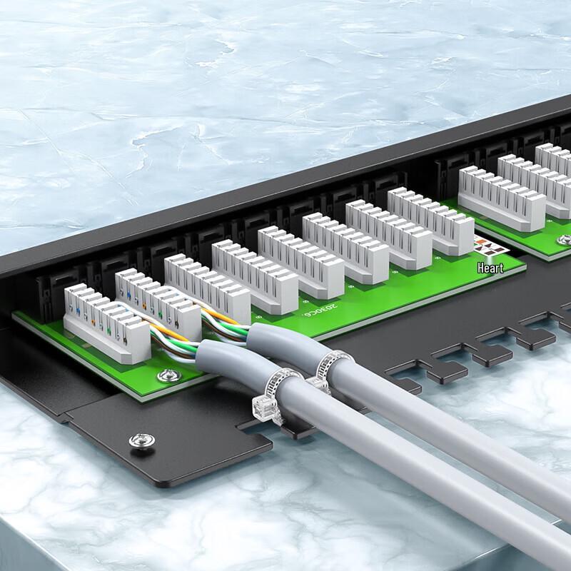 Shengwei NDF-548G Cat5e 48-Port 1U Rackmount Patch Panel