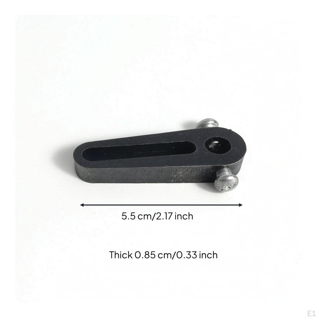 Slotted Rocker Arm DIYFriendly Metal Linkage Bar Machined Replacement Glider Bracket for Amateur