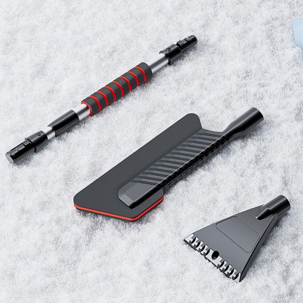 Flexible Extendable Ice Scraper 3 in 1 Snow Removal Brush  Car Wash Accessories