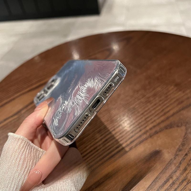 Suitable for IPhone16promax Phone Case Foxtail Hot Pot Apple 15 Color Large Hole Full Cover Drop Protection