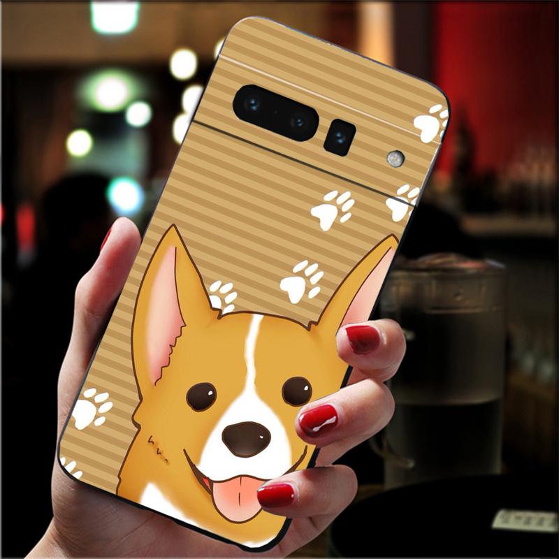 

Phone Case For Google Pixel 10 Pro XL 9 Pro XL 9A 8 7 6 Pro Pixel 8A 7A 6A Pixel 8 7 6 5 Super Cute Corgi Sexy Cartoon Dog Google Pixel 5