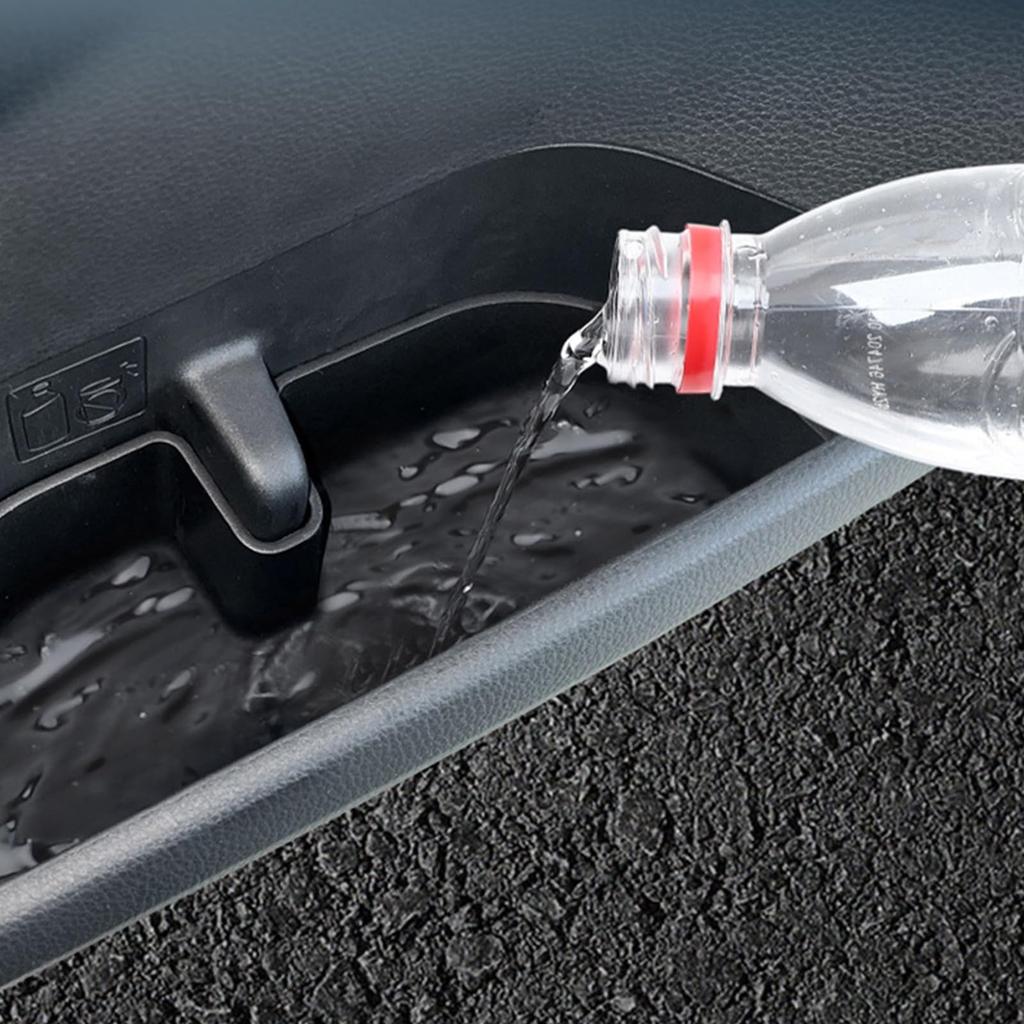 Fucaten Car Cup Fits Toyota Land Cruiser 250 Series Console Drink Holder TPE Material Holder, (March 2024~), Tray, Cover, Storage, (Door Tray)