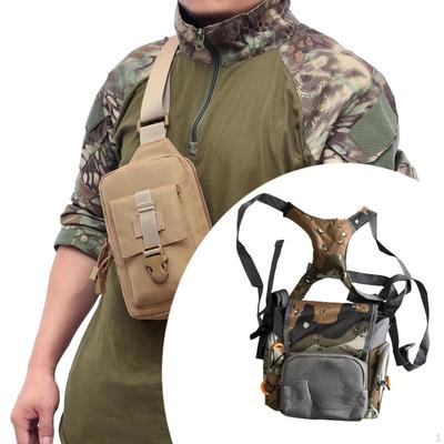 Fernglasgurt Brusttasche Tragbar Praktisch mit Regenhülle Fernglastasche
