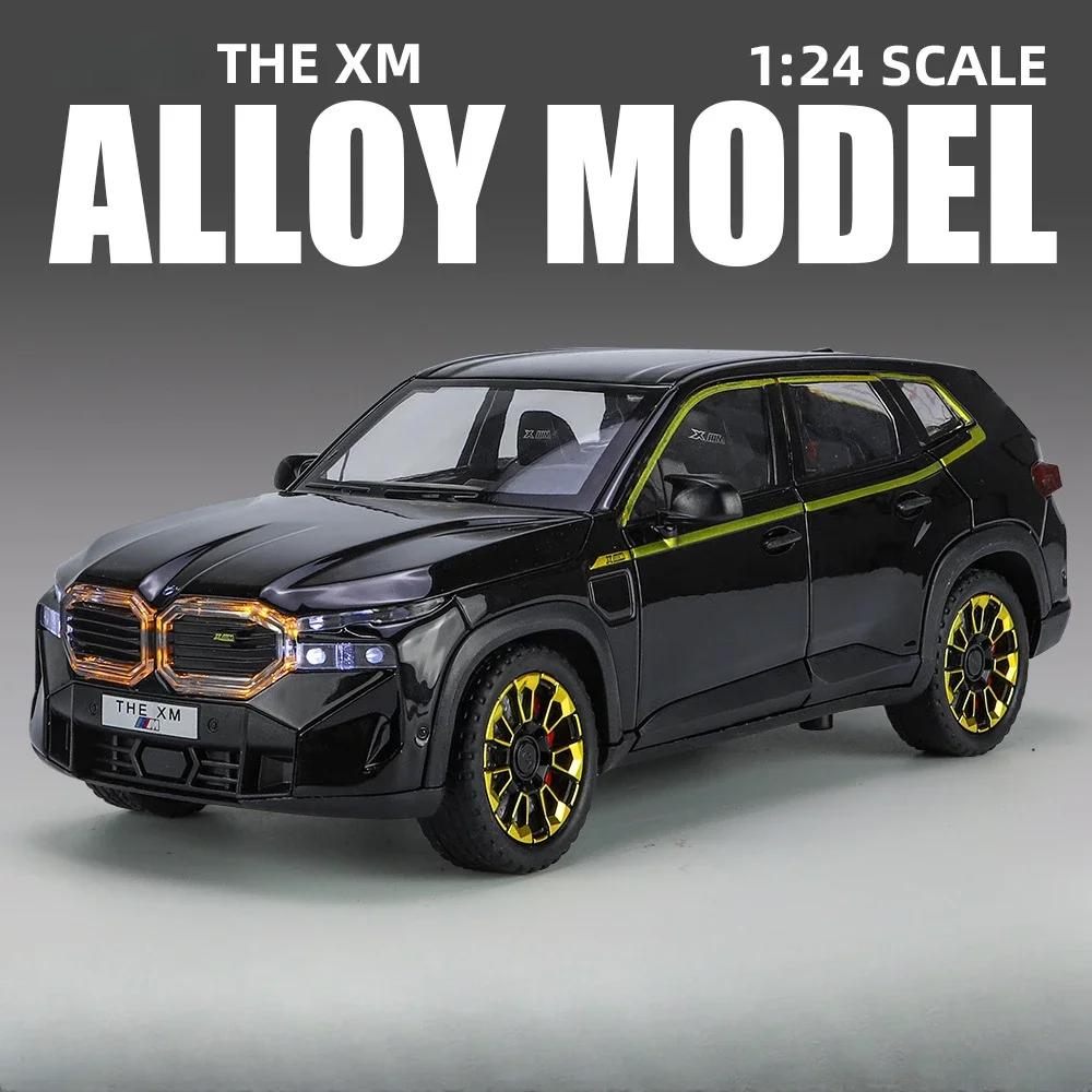 

1:24 Scale THE XM X5 Alloy Cars Models Toys Diecast Simulation Off Road Vehicle with Music Light Doors Opened Toy Children Gifts