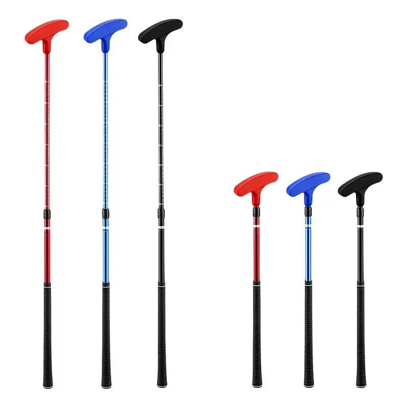 Adjustable Telescopic Golf Putter: Double-Sided Head for All Ages