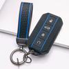 4 Button Silicone Key Fob Cover with Matching Keychain for Chery Jaecoo 7 8 J7 J8 Lock Unlock Trunk Remote Start Buttons, Full Wrap Key Guard for