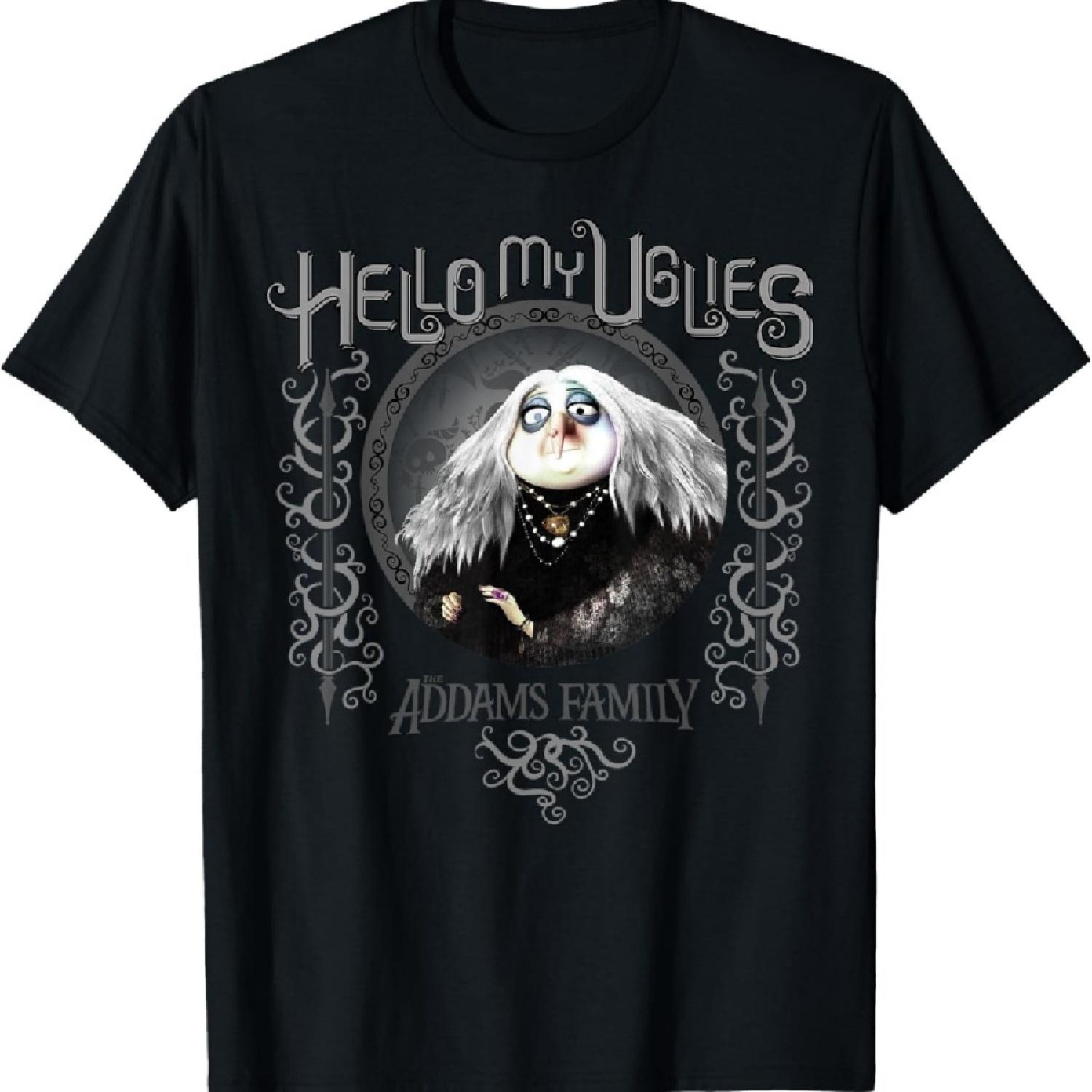 

Addams Family Grandmama Hello My Uglies Portrait T-Shirt XXXXXL чёрный
