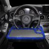 Diamant Auto Tisch Lenkrad Tisch Auto Essen Getränke Kaffee Tablett Tragbare Laptop Tablet Halter Tablett Bling Zubehör