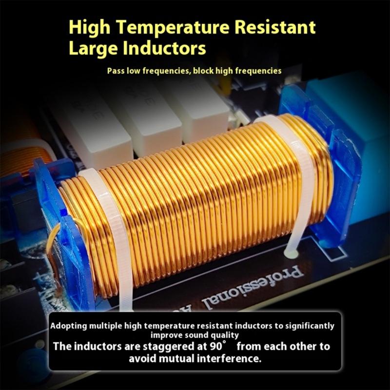 PA-315 Professional Passive Speaker Crossover 2750/2800Hz Switchable Metal Housing for 1 High and 2 Low Amplifiers