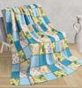 Květinová patchwork deka Sherpa přehoz Prošívané piknikové deky