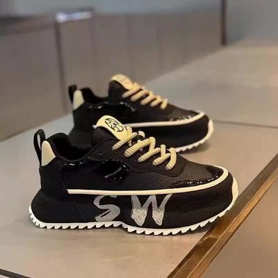2025 herenschoenen nieuwe herensportschoenen veelzijdige plateau jonge herenschoenen student tide casual sportschoenen boardschoenen