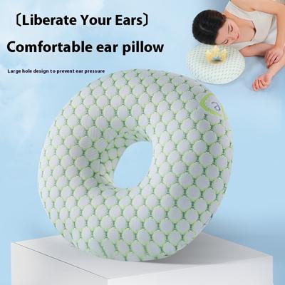 Ear Piercing Pillow with an Ear Hole Sleeping Pillow Ear Guard Pillow for Side Sleepers CNH and Ear Pain Ear Inflammation