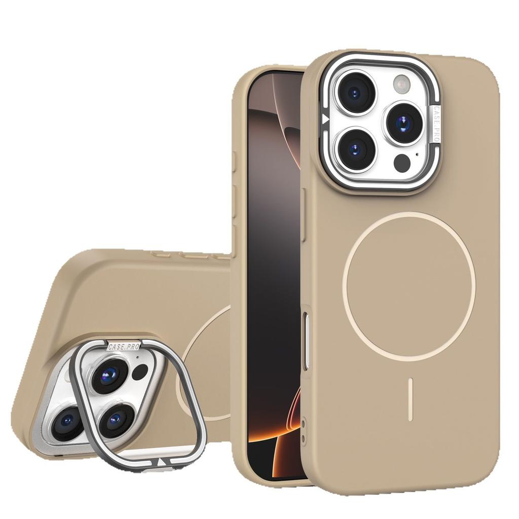 Apple 16 Handyhülle Unsichtbarer Objektivhalter Geeignet für IPhone15 Dünner Ring Magnetisch Matt Paar Schutzhülle 11