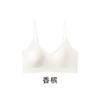 Liquid Foundation Seamless Underwear Women's Big Breasts Show Small Breasts Gather Rabbit Ear Cup Thin Soft Support Breathable Back Bra Cover