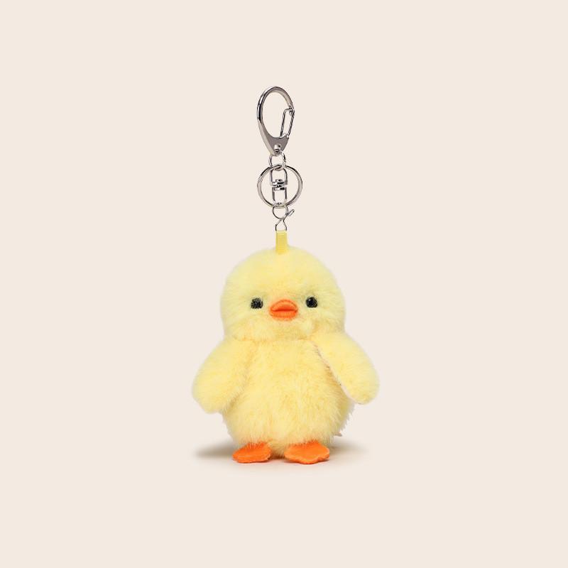 Penguin Sheep Otter Bear Plush Keychain Stuffed Doll Backpack Pendant Kids Gift