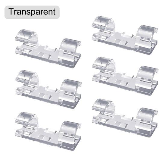 20/40 Stück Selbstklebende Kabelkordel Draht Organizer Clip Klemme Management Halter