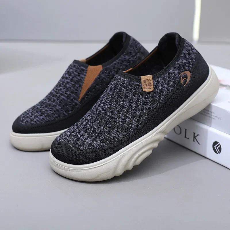 Women's New Comfort Casual Shoes Non-slip Walking Fashion Soft Sole Breathable Hollow Out Flat Shoe for Women Zapatos Para Mujer