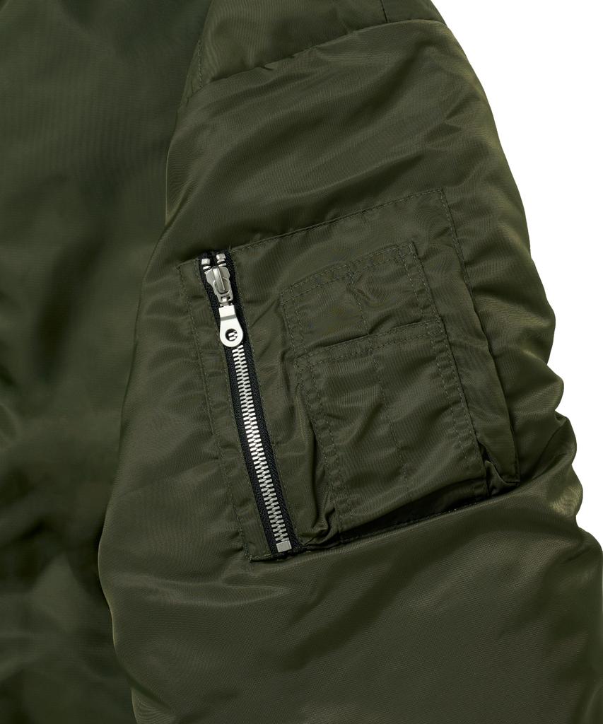 Idws Plane Shirring Ma-1 Khaki