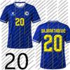2026 Neues Sommer T-Shirt Bosnien Herzegowina für Kinder Schnelltrocknendes Fußballtrikot Geschenk für Fans Damen Herren Sport Trainingsshirt