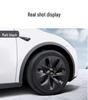 Compatible 19-Inch Wheel and Tire Covers for Original Tesla Model Y with Protective Rings