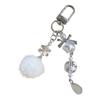 Reusable Snowflake Keychain Adorable Pendant Designs For Phone Bag Holiday Gift Giving