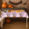 Plastic Halloween Tablecloth Halloween Theme Table Runner Disposable Table Cover  Table Decoration