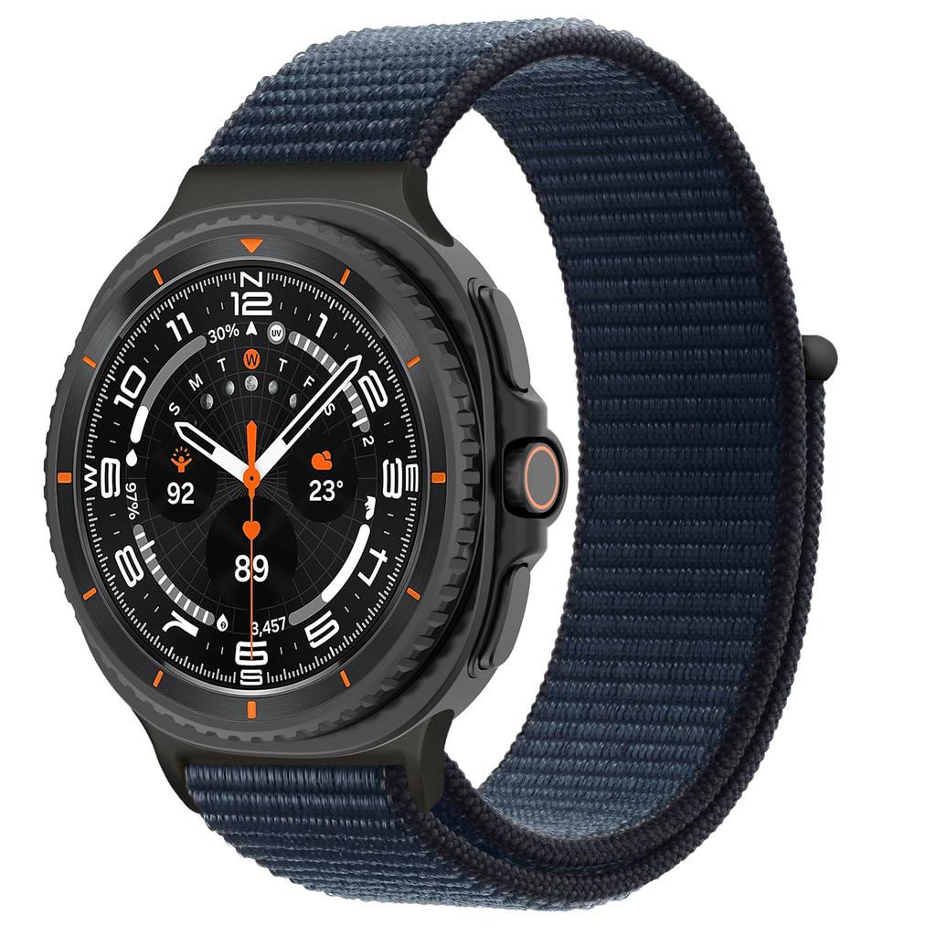 Nylon Loop for Samsung Watch 8/8 Classic Band 40mm 44mm 46mm Accessories Sport Elastic Belt Brecelet Correa Galaxy Watch 8 Strap