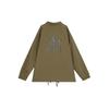 Adidas Originals City Skate Retro Sports Solid Color Long Sleeve Jacket Men Jacket Olive-Green Dark-Green JC6842