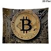 Bitcoin Pattern Home Decor Tapestry, Wall Hanging, Decorative RV Wall Cloth.MGT0918124