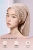Parachase Silk Night Cylindrical Silk Night Reduces Moisturizes and Enhances Sleeping Ash Pink Cap, Design, 100% Cap, Friction, Hair, Women's Cap,