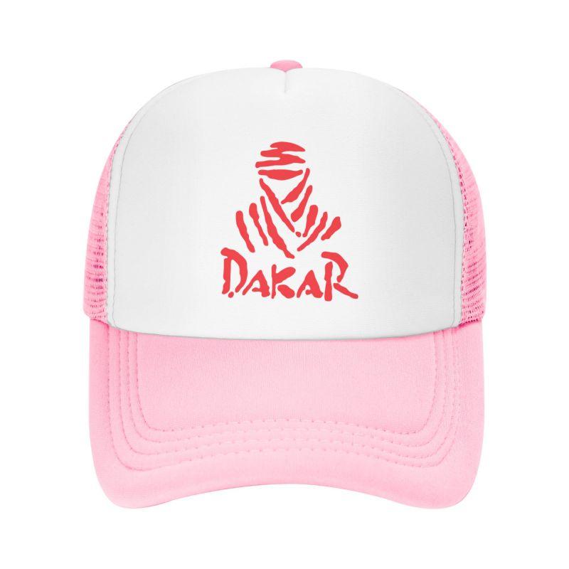 Dakar Rally Print Mesh Baseball Cap Unisex Adjustable Snapback Caps Summer Breathable Sun Visor Hat Trucker Hats