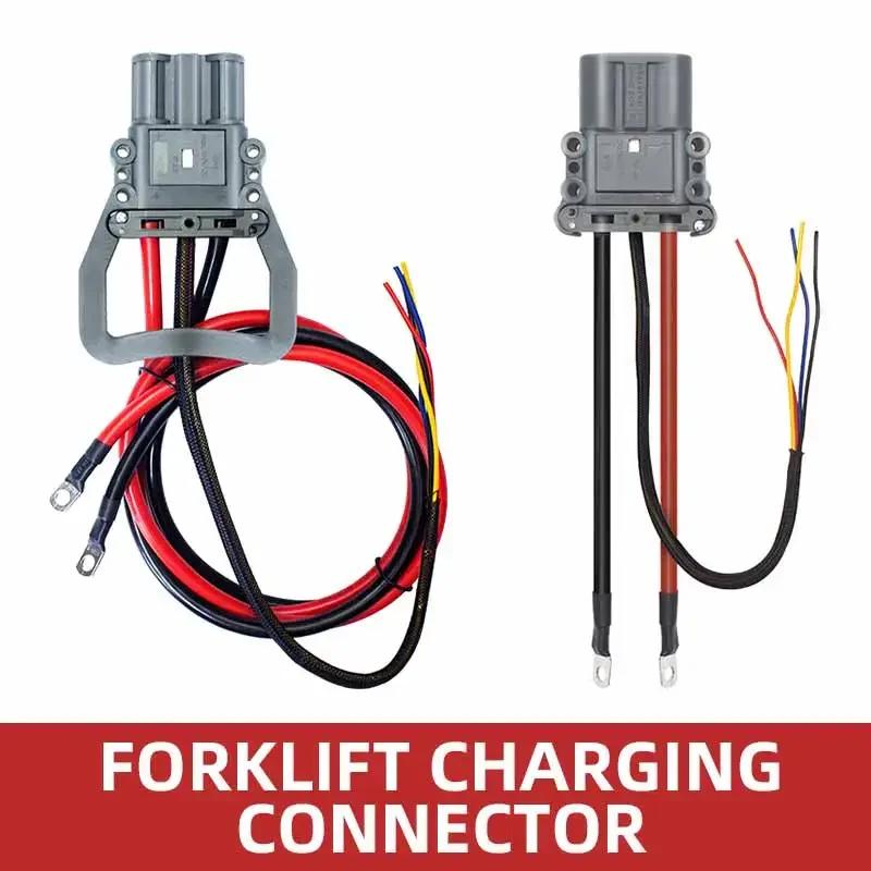 REMA 80A 160A 320A Large Battery Current Forklift Connector Power Plug DC150V For Electric Vehicles Charging Male Female Power