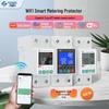 Graffiti WIFI Dual Breaker: Over/Under Voltage, Overcurrent, Leakage Protection, Remote-Controlled Circuit Recloser.