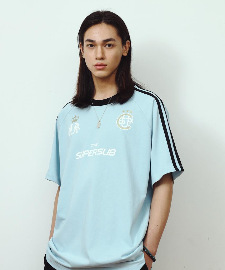 SUPERSUB Club Replica Short Sleeve T-Shirt - Baby Blue