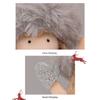 Soft Plush Angel Doll Ornament Designed for Christmas For Tree Hanging Featuring Sitting Pose and Seasonal Charm