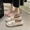 Fashion Pearl Ladies Footwear Round Toe Moccasins Women's Flat Shoes Shoe Elegant and Fashionable Low Price Non Slip on Offer Social Y2k
