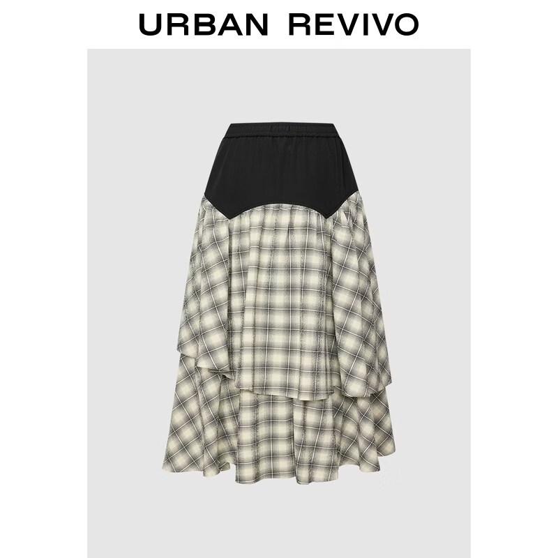 UR2026 Women's Trendy Sporty Plaid Skirt