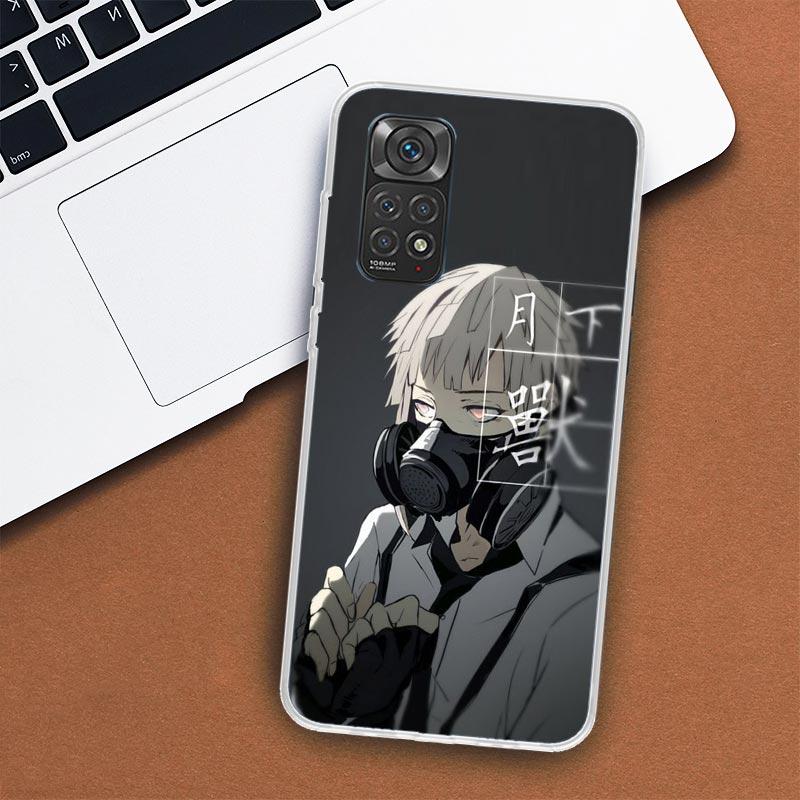 Bungo Stray Dogs Nakajima Atsushi Phone Case For Xiaomi Redmi Note 14 13 12 12S 11 Pro Plus 11S 10 10S 11T 11E Soft Transparent