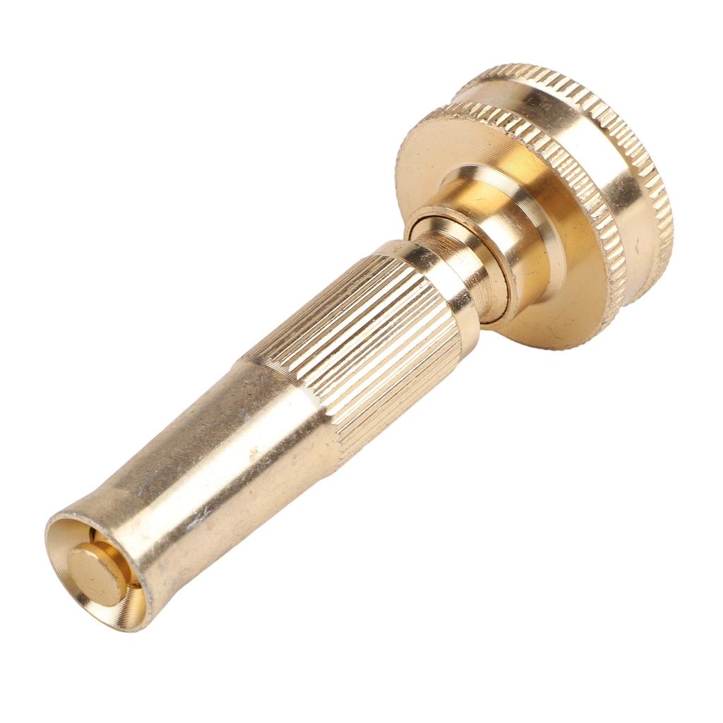 Brass Water Nozzle Garden Hose Nozzle High Pressure Spray Garden Equipment