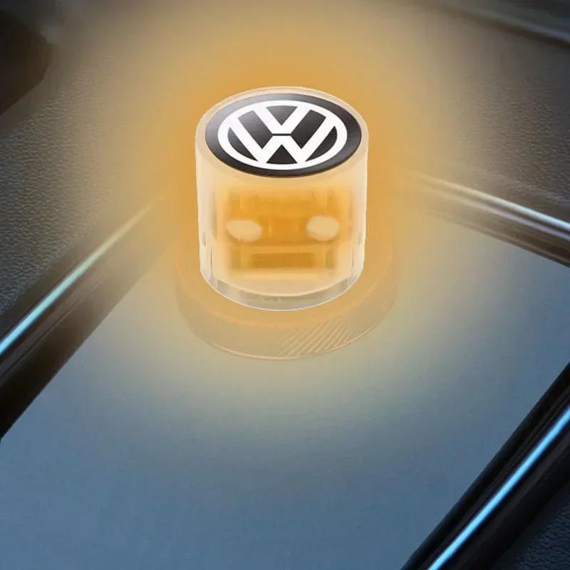 

2026 Hot For Volkswagen VW For Volkswagen Scirocco Lavida Santana CC Passat Polo Golf Jetta Tiguan Beetle LED Atmosphere USB Lig жовтий