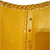 Vintage Leather Butterfly Chair Cowhide Chair Living Rooms Accent Chair Yellow