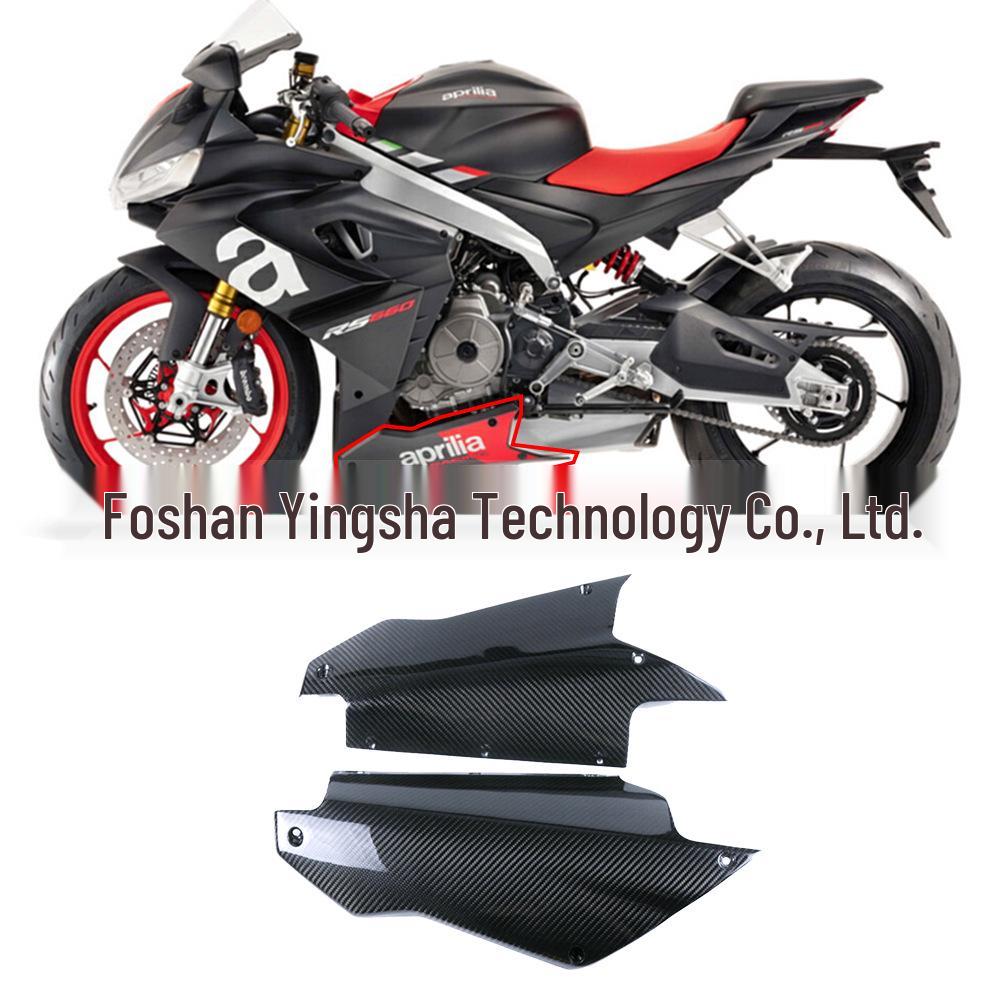 Aprilia RS660 Modified Carbon Fiber Lower Fairing Spoiler Cover