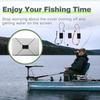 Bungee Strap for Travel Fish Finders Cover Strap Elastic Bungee Securely Fit Up To 18in Screen Fishing Graph Cover Strap