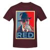 Unisex The Blacklist Raymond Red Reddington Awesome T Shirt Streetwear Big Size Cotton Crewneck Sleeve Custom T Shirts For Unisex