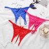 Floral Embroidered Sexy Briefs Low Waist G-String Hollow Out Thin Women Underwear Seamless Sexy Panties Thong Lingerie Brief