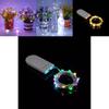 LED-Kupferdraht-Lichterkette mit Knopfzellen-Batteriepack für die Außen-Gartendekoration